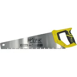 Ножівка по дереву Werk 7TPI 3D Л-зубці 450 мм (132358)
