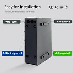 Акумулятор для систем накопичення енергії Enerlution LFPWall 5000 (LFPWall-5000-2) [110757] - мініатюра 6