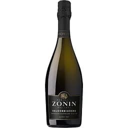 Вино ігристе Zonin Prosecco Prestige 1821 Superiore Valdobbiadene, біле, екстра сухе, 11,5%, 0,75 л