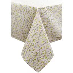 Скатертина Прованс Гілочки 136х120 см бежева (30892)