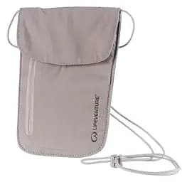 Кошелек на шею Lifeventure RFID Body Wallet Chest Серый