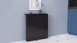 Стіл-книга трансформер Оріон 1 Ferrum-decor 750x810x730 Чорний метал ДСП Венге Магія 16 мм (FRD-105426) - мініатюра 3