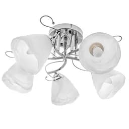 Люстра стельова Brille класична E27 60W CH (LK-617C/5)