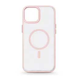 Чехол для Apple iPhone 15 Plus, Uniq MagCase, розовый, противоударный, панель-накладка с MagSafe, ударопрочный TPU+PC, с магнитом MagSafe, поддержка полноценной беспроводной зарядки, ArmorStandart (ARM75290)