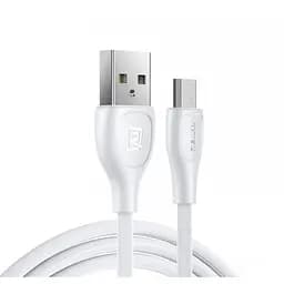 Кабель Remax Lesu Pro USB - microUSB 1 метр Белый (RC -160 м-w)