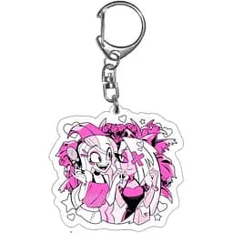 Брелок акриловый Отель Хазбин Hazbin Hotel 5 см