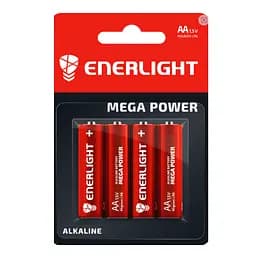 Батарейки Enerlight Mega Power AA 4 шт. (90060104)