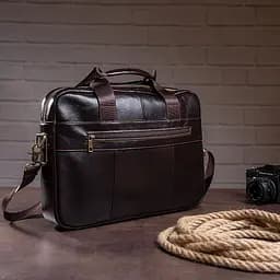 Чоловіча шкіряна сумка Vintage 39х28,5х6,5 см sum0014987 - мініатюра 5