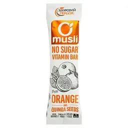 Батончик-мюслі Здоровий перекус Апельсин-кіноа 25 г