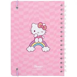 Блокнот Kite Hello Kitty А5 80 аркушів HK-1 клітка на спіралі (HK26-190-1) - мініатюра 2