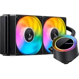 СВО Jonsbo TG-240 Black (Intel LGA1700/12 В00/115X/2011; AMD AM4/AM5/4PIN PWM) (TG-240 Black)