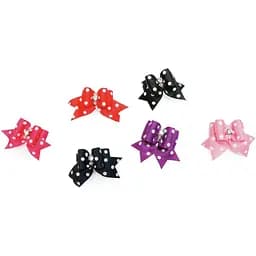 Бантики цветные Camon 3.5-4 см