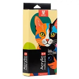 Набор акриловых красок Arteo ColorСat матовый 18x10 мл