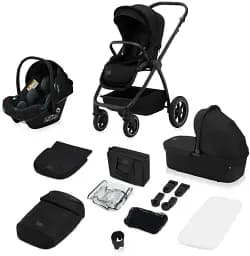 Універсальна коляска 3 в 1 Lionelo Meril Black Onyx (LO-MERIL 3IN1 BLACK ONYX) - мініатюра 8