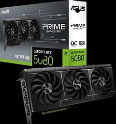 Відеокарта GeForce RTX 5080 16GB Asus Prime OC (PRIME-RTX5080-O16G)