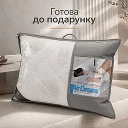 Подушка Ideia Air Dream Classic антиалергенна, на блискавці, троянди 50х70 см (8-11754*001) - мініатюра 3