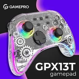 Геймпад GamePro бездротовий прозорий (GPX13T) - мініатюра 15