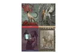 Карти Scarabeo Фентезі Оракул Котів (Barbieri Fantasy Cat Oracle Tarot by Paolo Barbieri) (ВР_КТФОК) - мініатюра 2