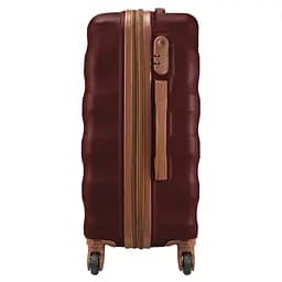 Валіза середня Semi Line 24 дюйми (M) дюйми (M) ABS-Plastic Burgundy (T5708-2) - мініатюра 5