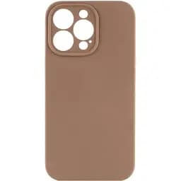 Чохол Epik Silicone Case Full Camera Protective (AA) NO LOGO для Apple iPhone 17 (6.3) Бежевий / Desert Gold