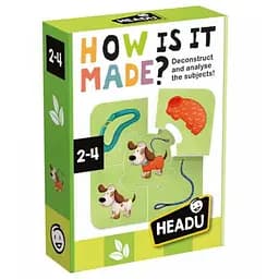 Настільна гра Headu Розвиваючий пазл З чого це зроблено? (How is it Made?) (MU56024)