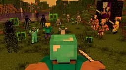 Деревянный пазл Minecraft (Майнкрафт) геймерский 4, А5, Деревянная коробка 35 элементов