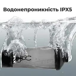 Шейкер спортивний електричний VOLTRX VortexBoost 600 мл. Tritan White (Vortex_White) - мініатюра 7