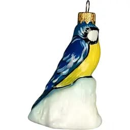 Ялинкова прикраса Різдвяні історії Синиця скло (4820001046342)