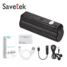 Міні диктофон Savetek 1000 (GS-R59N) 16 Гб пам'яті, з великим часом роботи до 600 годин, VOR, магніт (100538) - мініатюра 7