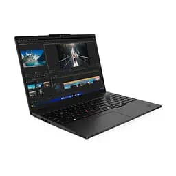Ноутбук Lenovo ThinkPad T16-G3 16 WUXGA IPS AG, Intel U5-125U, 32GB, F1TB, UMA, DOS, чорний (21MQS0FA00) - мініатюра 2