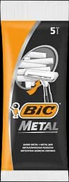 Станки для гоління Bic Metal одноразові без змінних картриджів 5 шт.