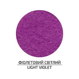 Фетр листковий, поліестер Rosa Talent 21, 5х28 см Фіолетовий світлий 180г/м2 - мініатюра 2