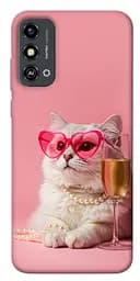 Чохол Demsky Pinky cat для ZTE Blade A53