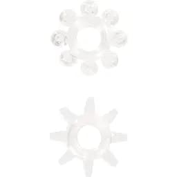 Набор эрекционных колец Toy Joy Power Stretchy Rings 2 шт. прозрачный