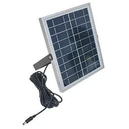 Прожектор Brille на сонячній батареї з датчиком руху з акумулятором LED IP65 HL-42P/20W CW - мініатюра 9