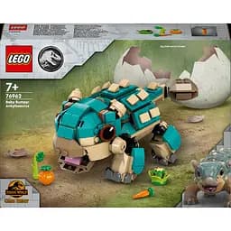 Конструктор LEGO Jurassic World Малыш Бампи: Анкилозавр, 358 деталей (76962)