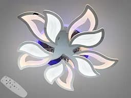 Люстра стельова Diasha хром LED 130W пульт димер CCT