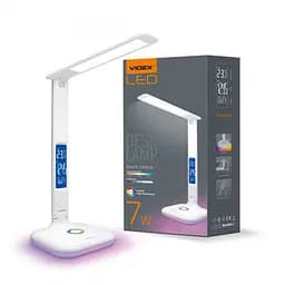 LED лампа настільна VIDEX VL-TF05W-RGB 7W 3000-5500K 220V (25052) - мініатюра 4
