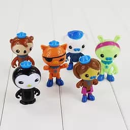Фігурки з героями мультфільму Октонавти (OCTONAUTS), 6 шт