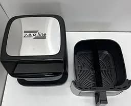 Професійна фритюрниця Zepline ZP-211 з двома тенами та об'ємом 14 л для дому та бізнесу Чорна - мініатюра 6