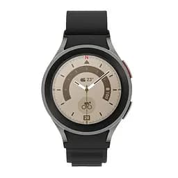 Ремінець для Samsung Galaxy Watch 5 Pro 45mm - чорний Watchbands Cloth Wave ширина кріплення 20мм нейлоновий (WB019-9063704) - мініатюра 4