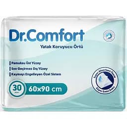 Пелюшки поглинальні Dr. Comfort 60х90 см 30 шт.