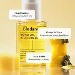 Сироватка для обличчя з ніацинамідом Biodance Radiant Vita Niacinamide Serum 30 мл - мініатюра 5