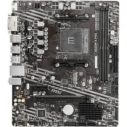 Материнська плата MSI A520M-A PRO (AM4/A520, 2xDDR4, PCIex16, DVI-D/HDMI, 4xSATAІІІ, M.2, GLan, 8ch, mATX)
