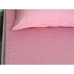 Простыня Ecotton Brindal Rose на резинке сатин 180х200 см розовая (24834)