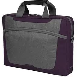 Сумка для ноутбука 16" Sumdex PON-318PL-1 Фіолетова, нейлон/поліестер, 38,7x28,6x6,4 см