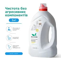 Засіб для миття туалету DeLaMark з ароматом лимона 4 л (4820152332066)