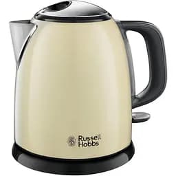 Электрочайник Russell Hobbs Colours Plus Mini 1 л металл бежево-черный kuh0015330