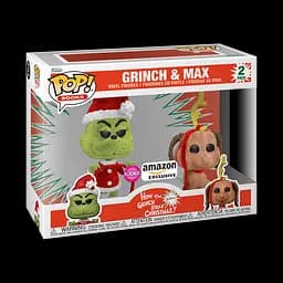 Фігурка Funko Pop Грінч вкрав Різдво Грінч і Макс Grinch Stole Christmas Grinch and Max 11 см 2P HTGSC GM - мініатюра 2