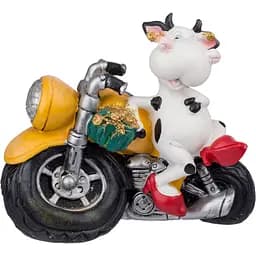 Сувенір Yes! Fun Корова на мотоциклі 17х15 см в асортименті (520161)